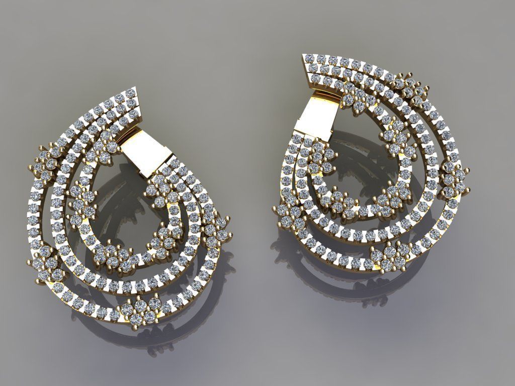 FASION EARING 3D model_2