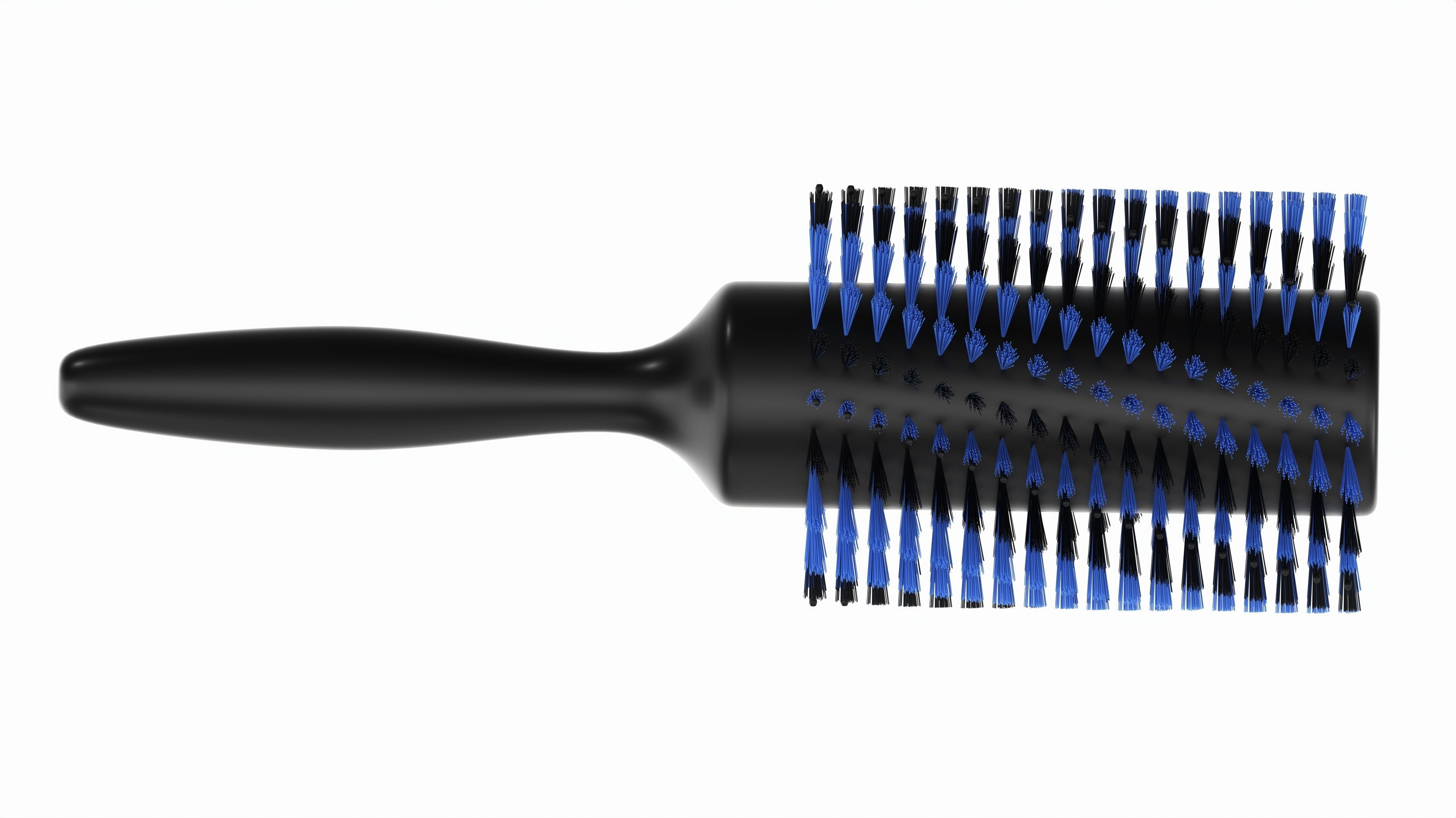 Spiral Bristle Round Brush 3D model_4