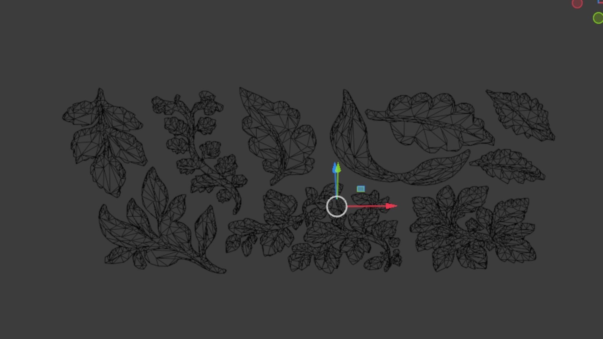 Acanthus Leaves Collection-02 3D model_5