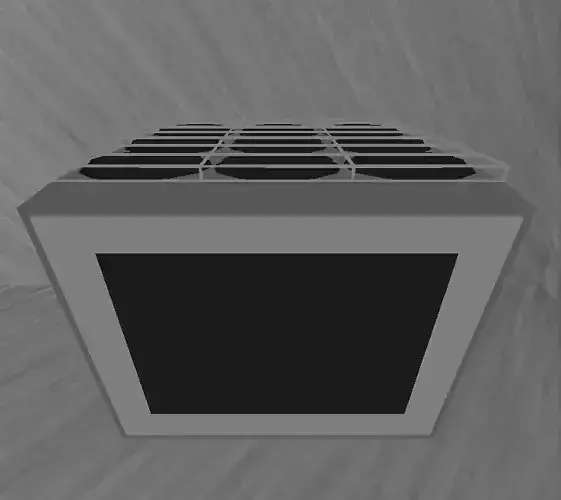 Stove Low-poly 3D model