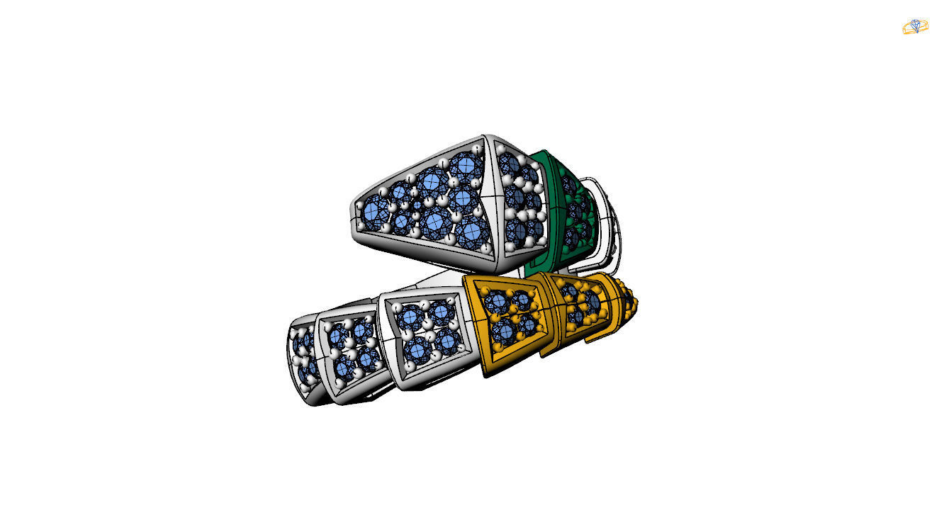 Bvlgari Serpenti Ring 3D print model_13