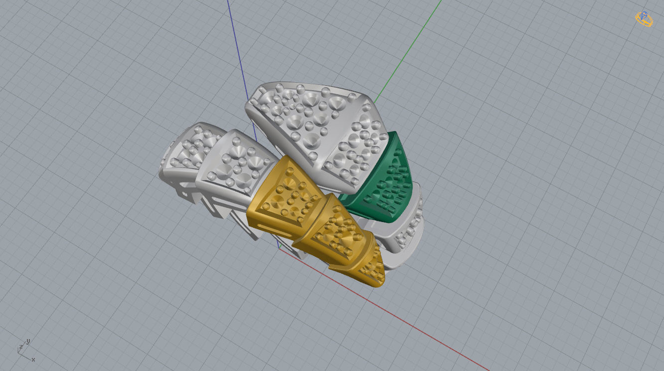 Bvlgari Serpenti Ring 3D print model_6