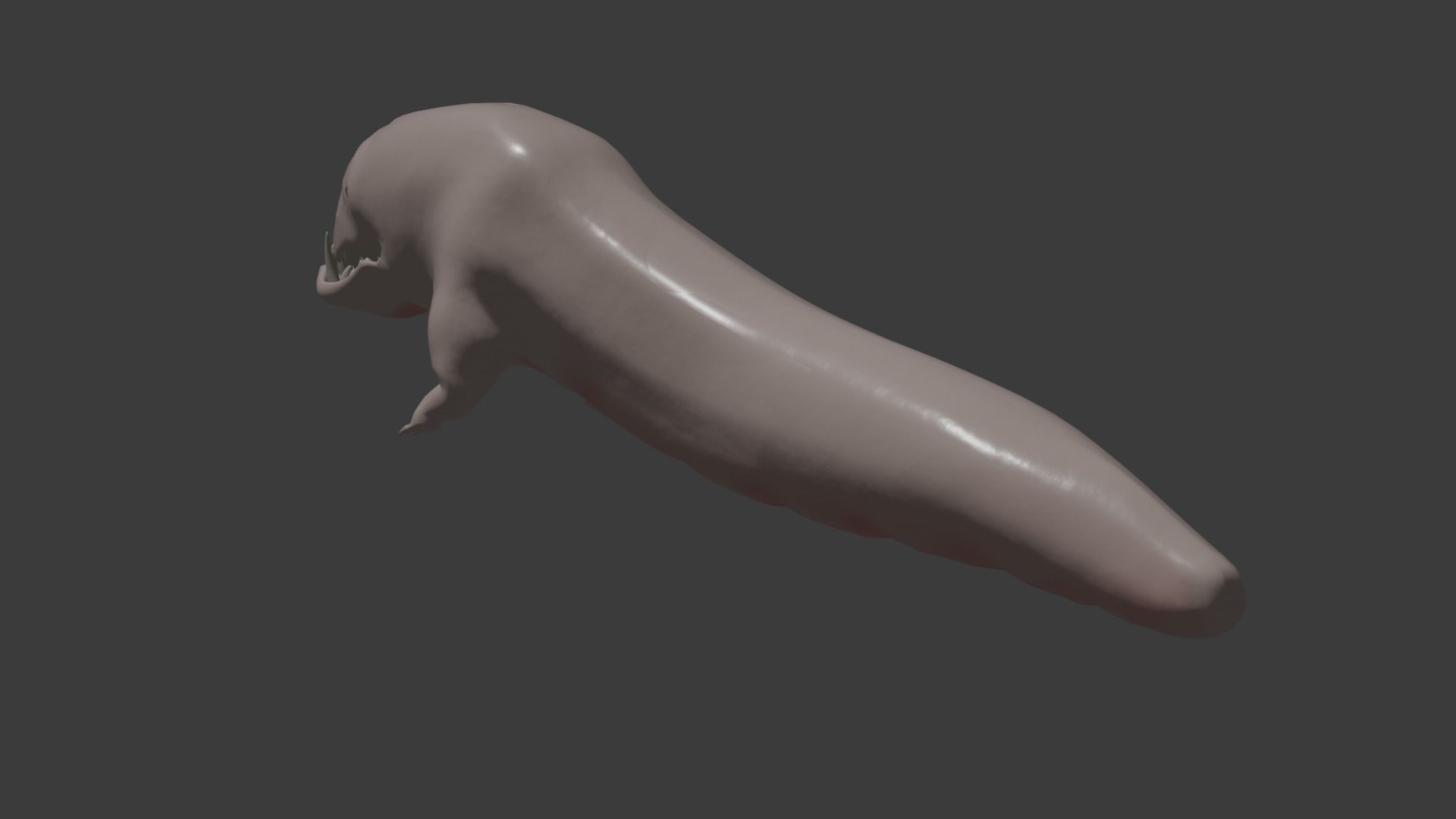 Alien creature 3D model_5