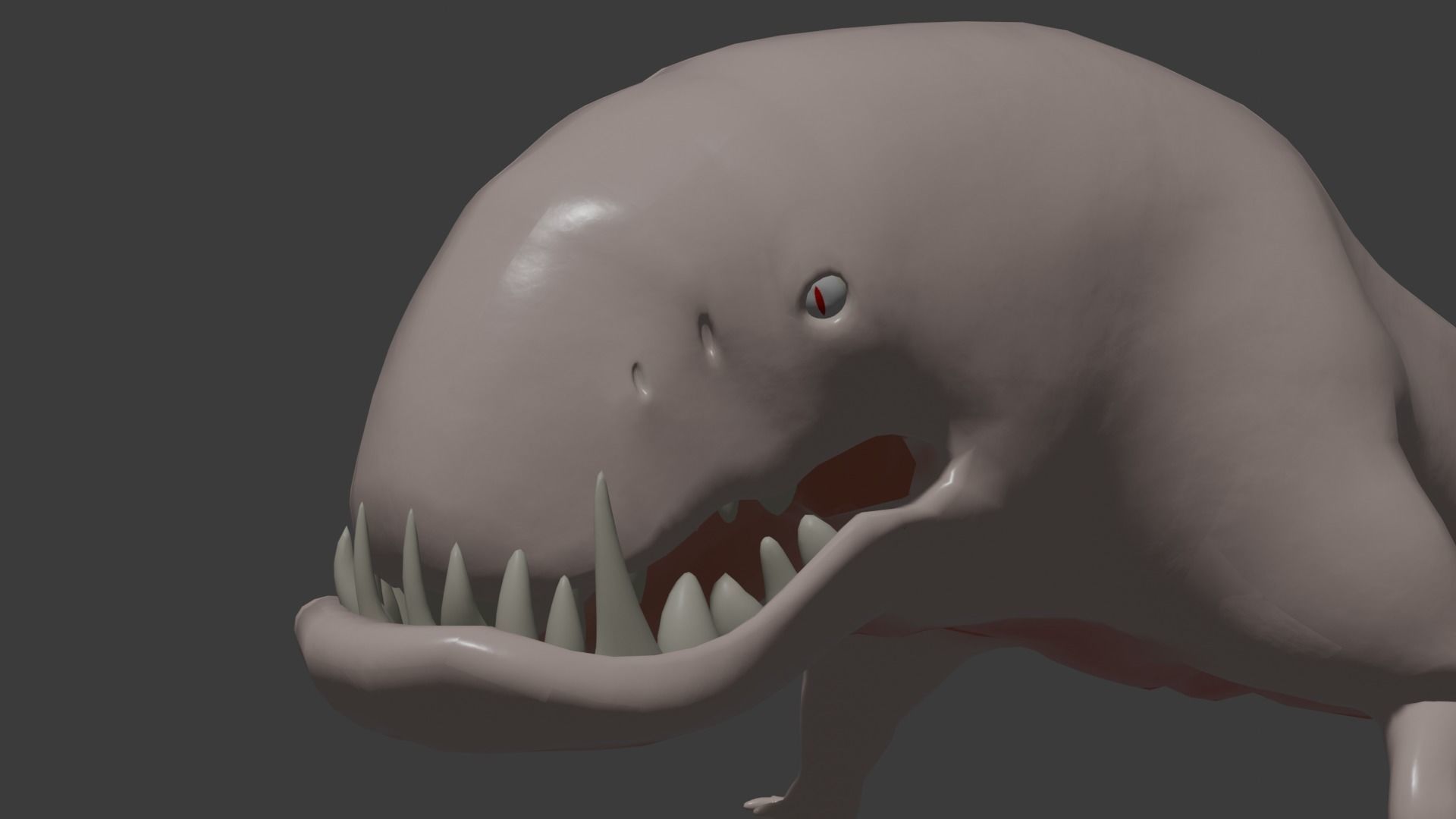 Alien creature 3D model_6