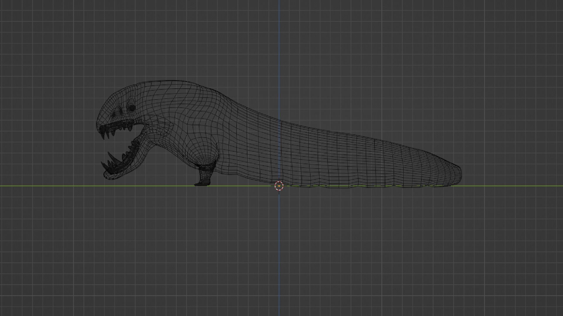 Alien creature 3D model_11