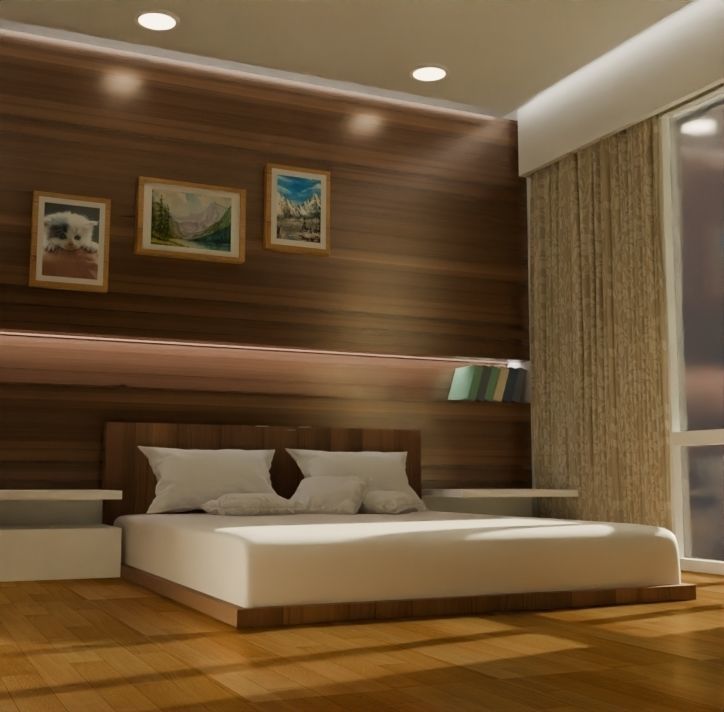 Bedroom Interior 3D Model 3D model_3