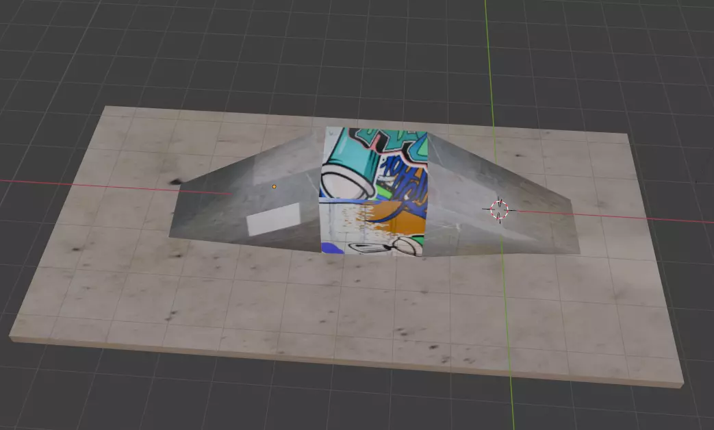 Skate ramp 3D model