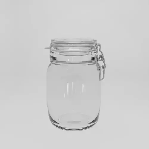 Hermetico Jar 3d Model