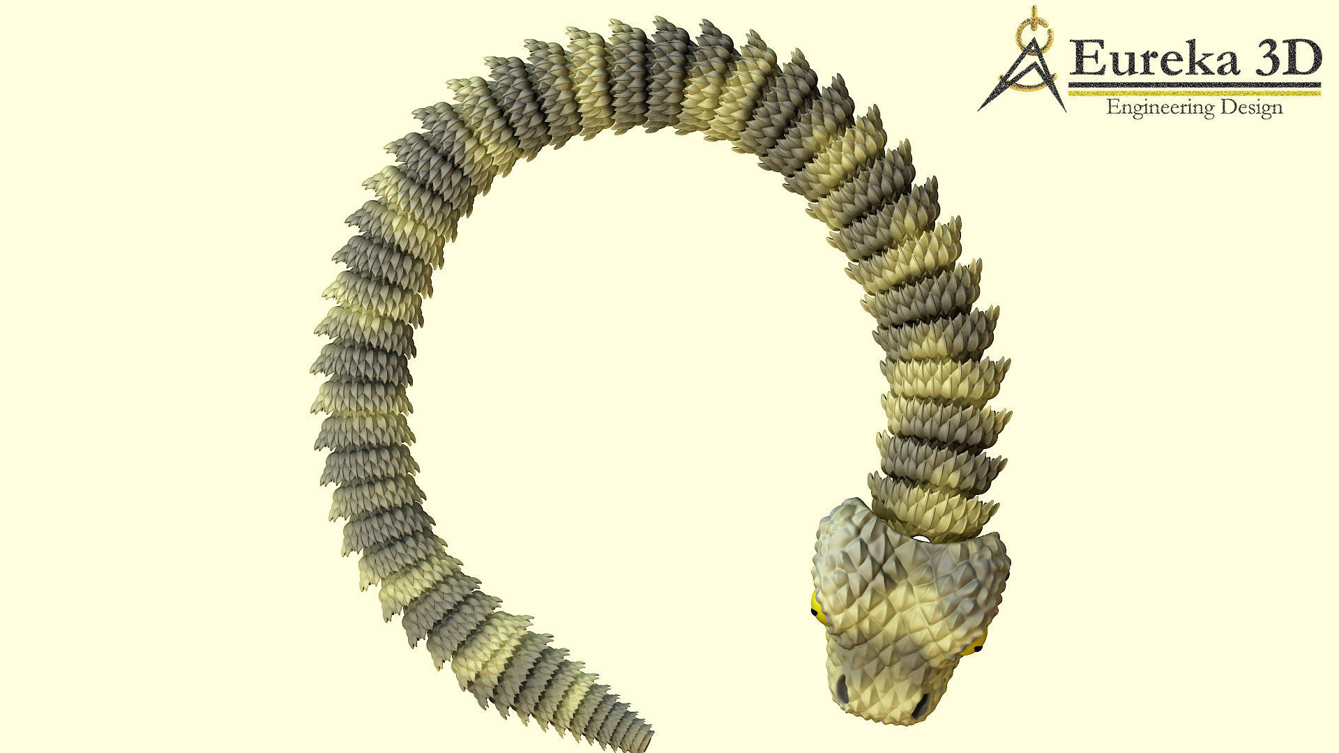 FLEXIBLE SMALL VIPER 3D print model_7