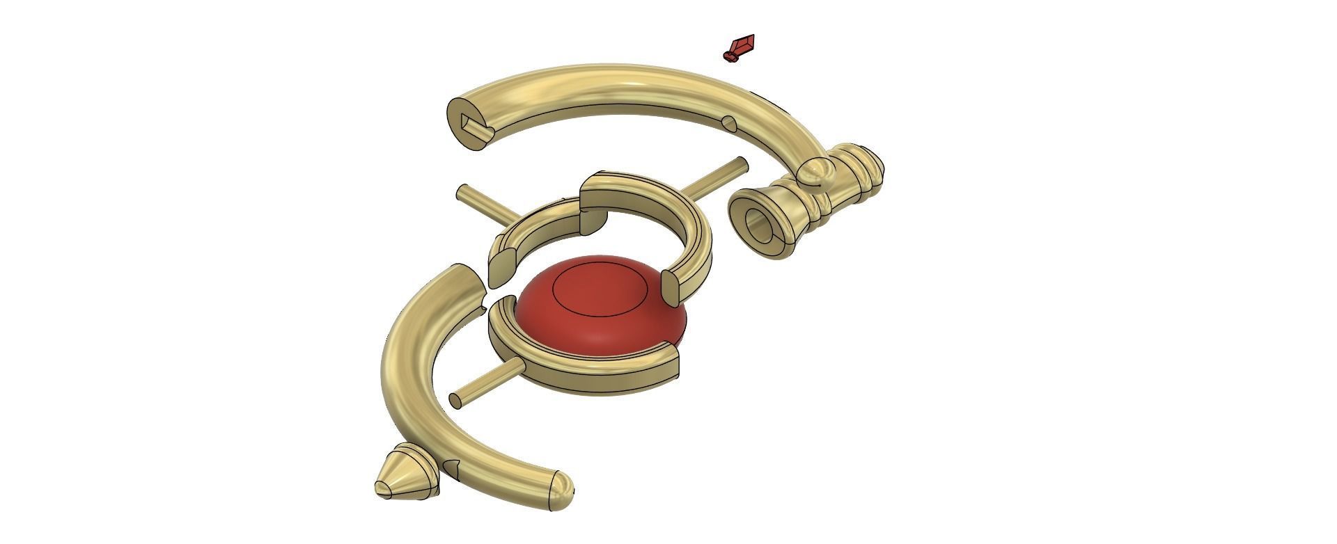 Frieren Staff 3D print model_4