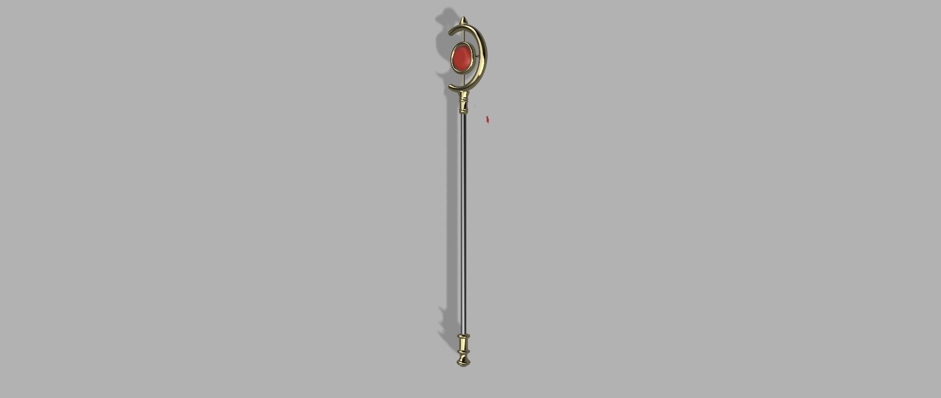 Frieren Staff 3D print model_11