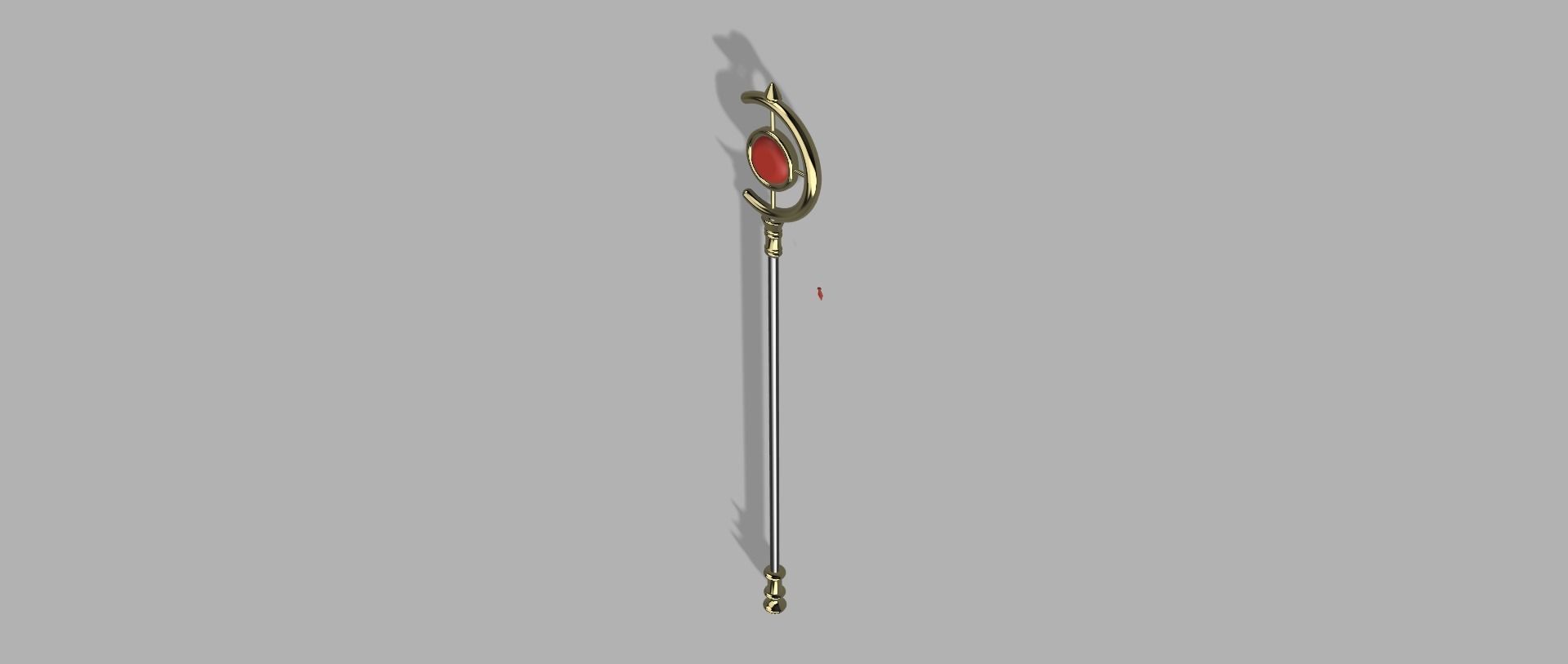 Frieren Staff 3D print model_15