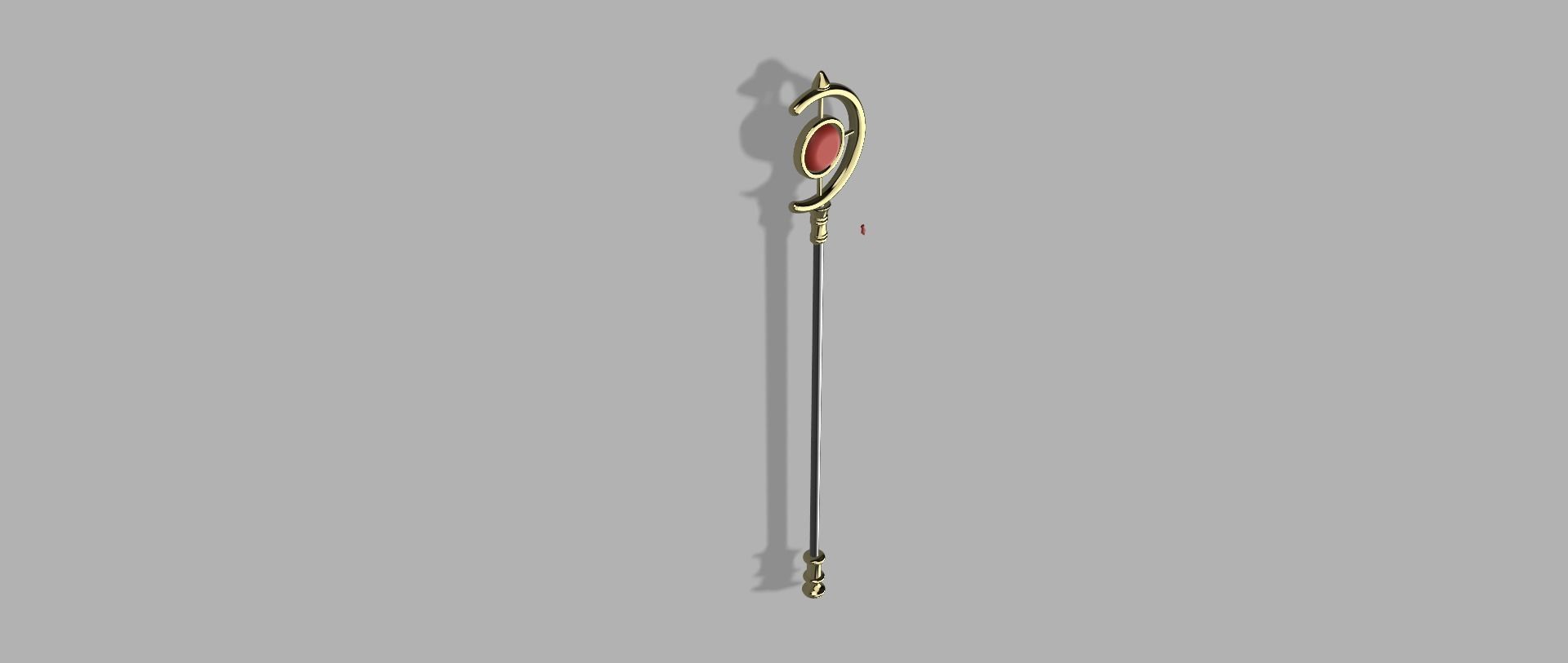 Frieren Staff 3D print model_16