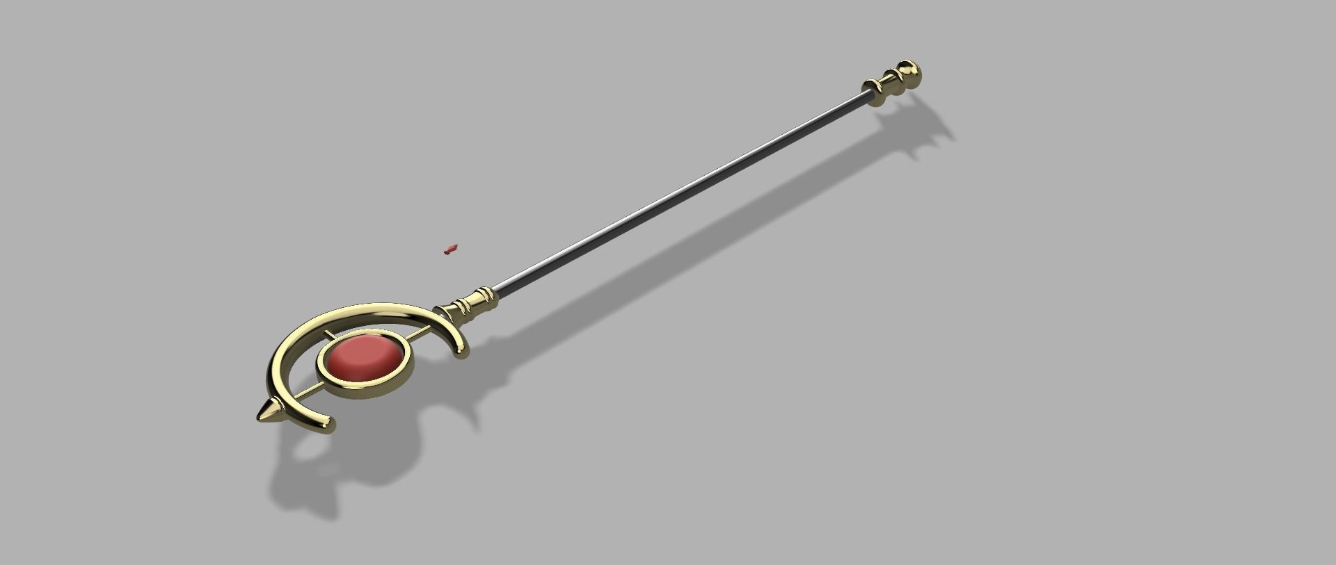 Frieren Staff 3D print model_2