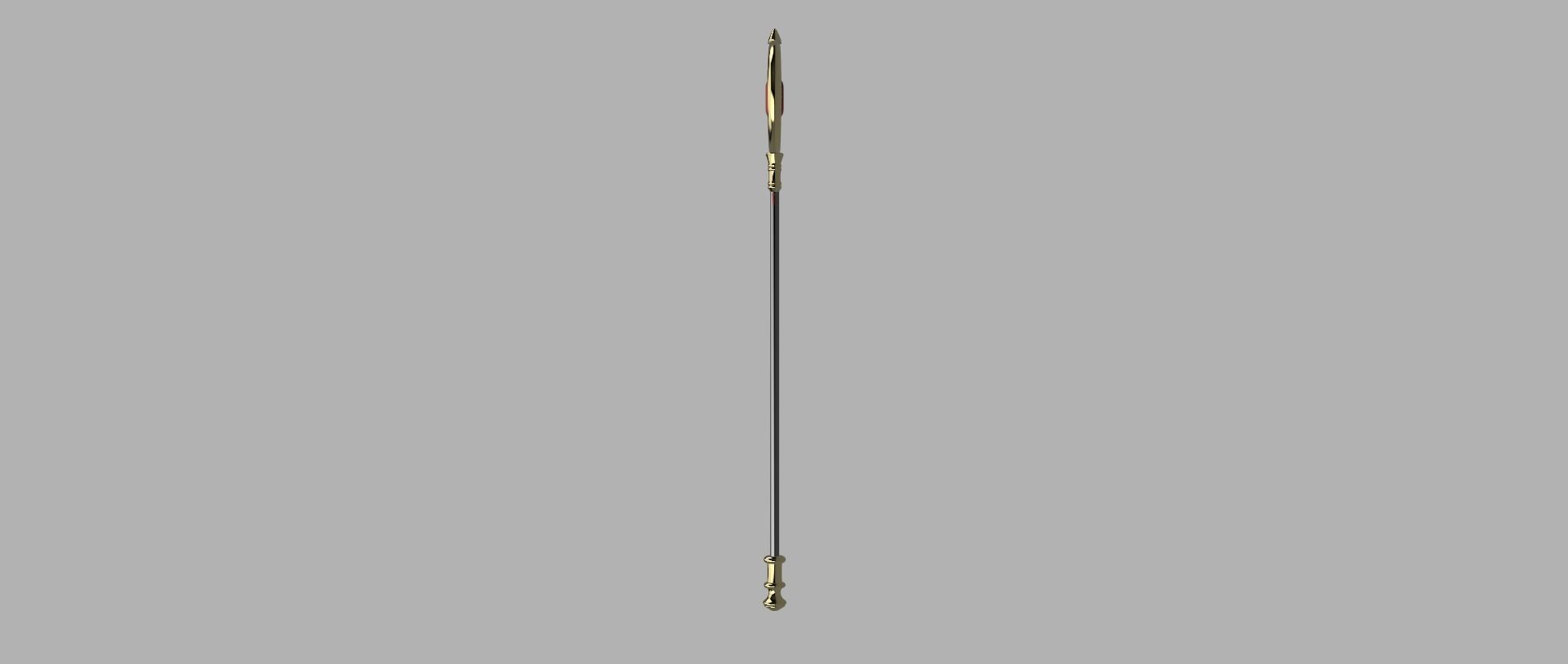 Frieren Staff 3D print model_13