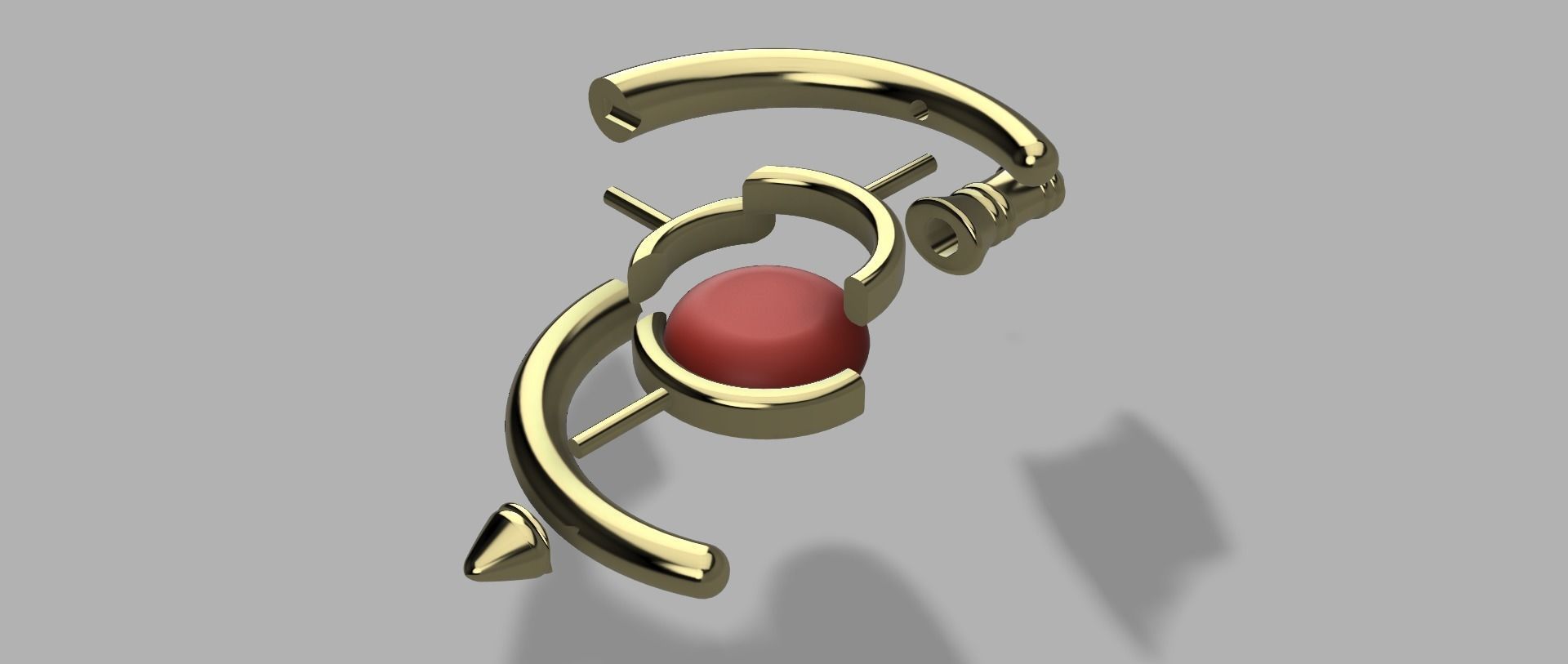 Frieren Staff 3D print model_3