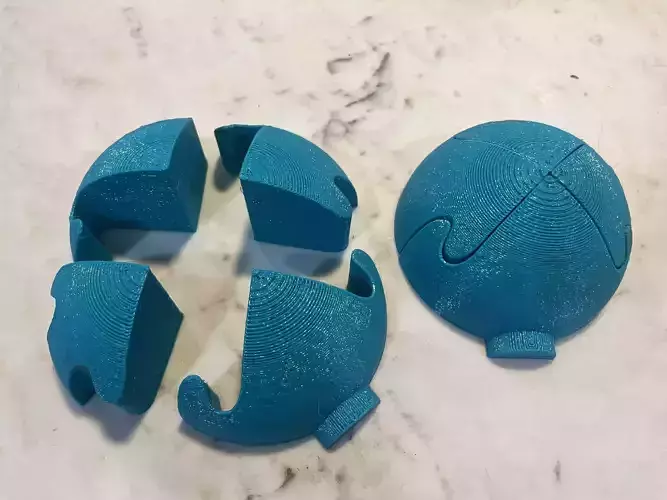 3d Printed 3d Puzzle 3D print model