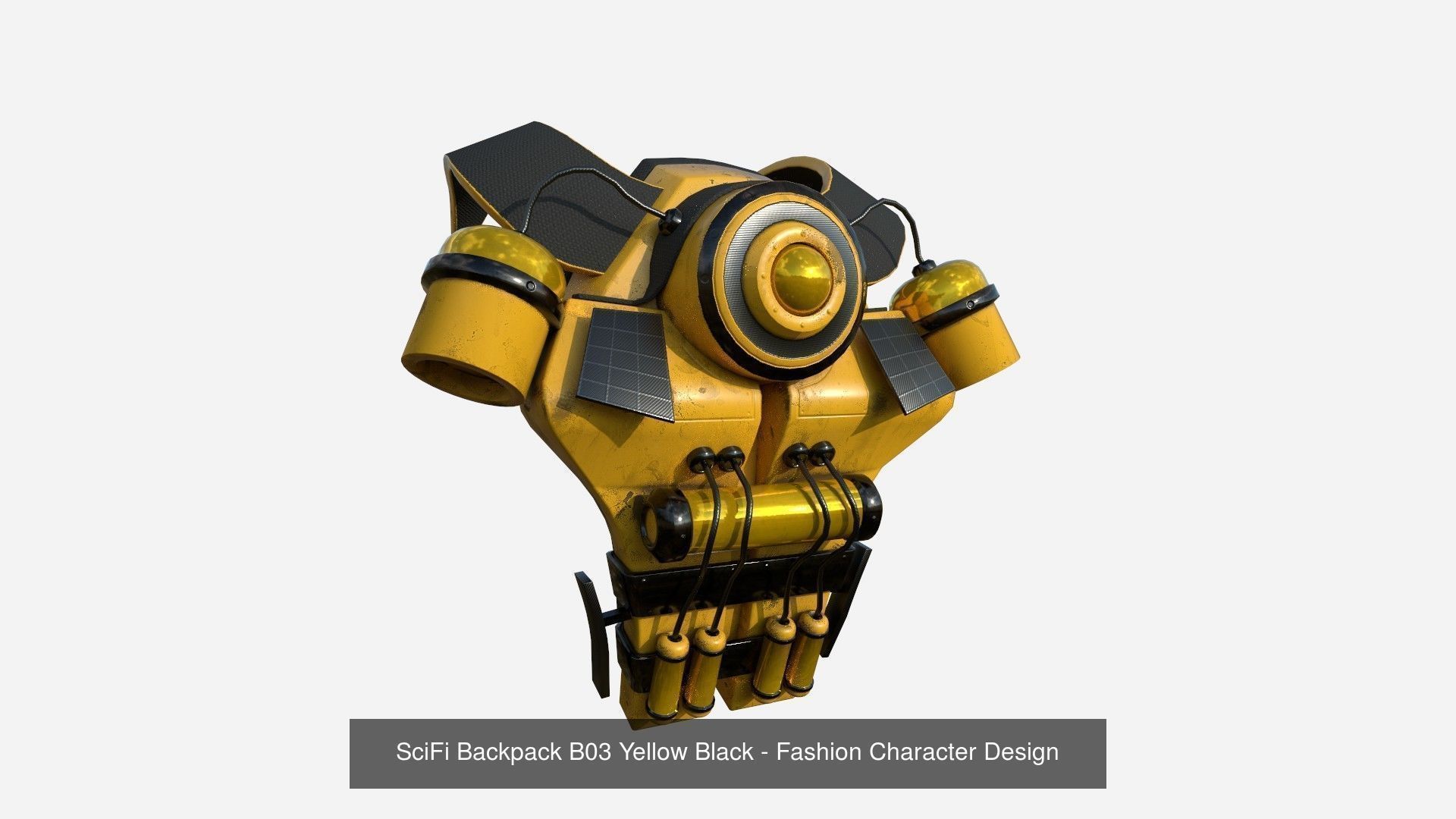 10 SciFi Backpacks AJ Collection - Fashion Character Design _2