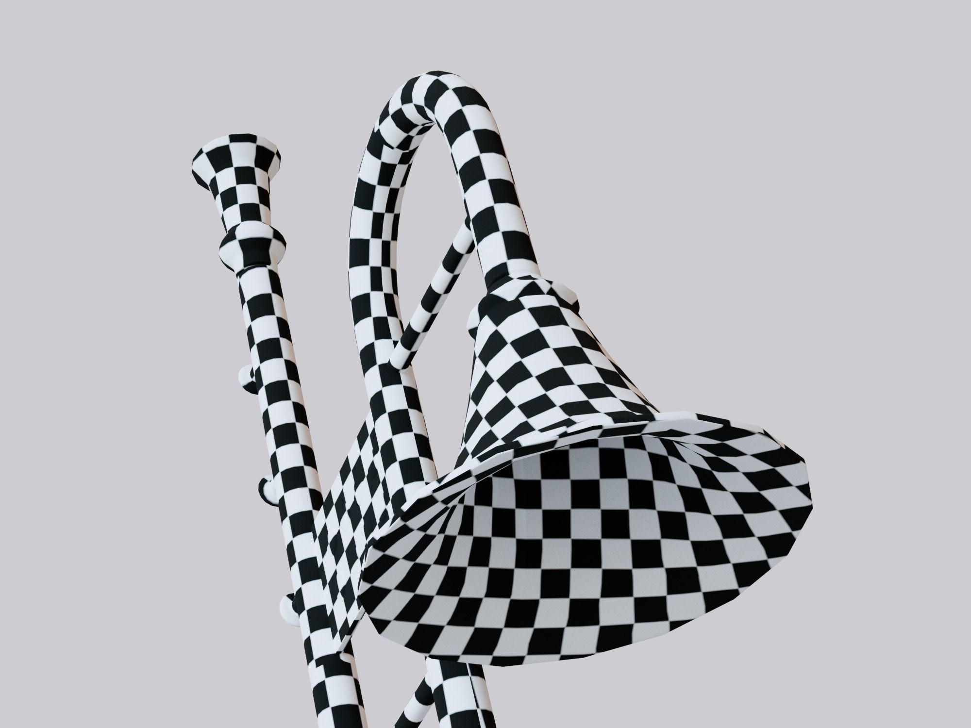 Decorative Musical Instrument 3D model_14