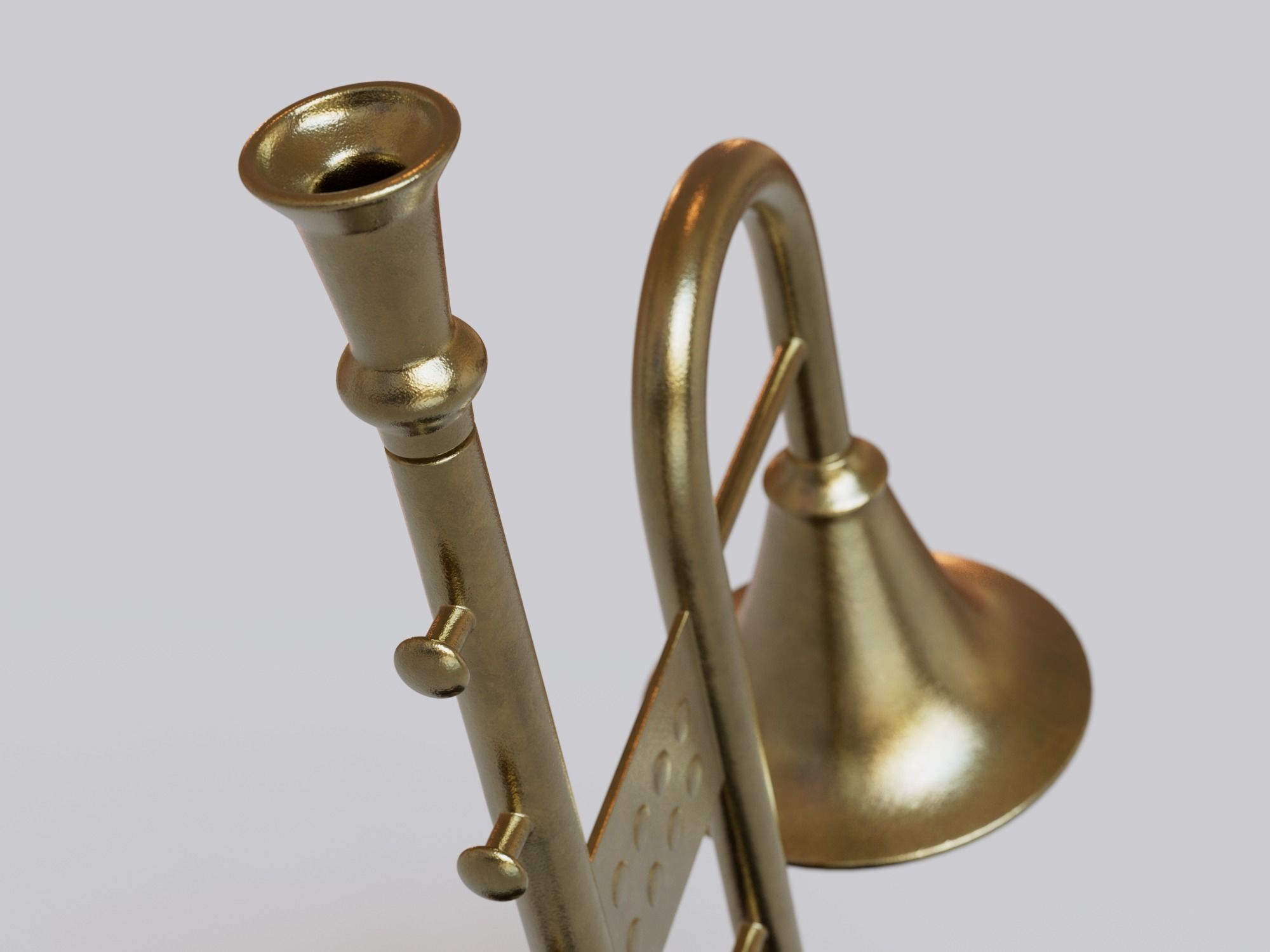 Decorative Musical Instrument 3D model_8
