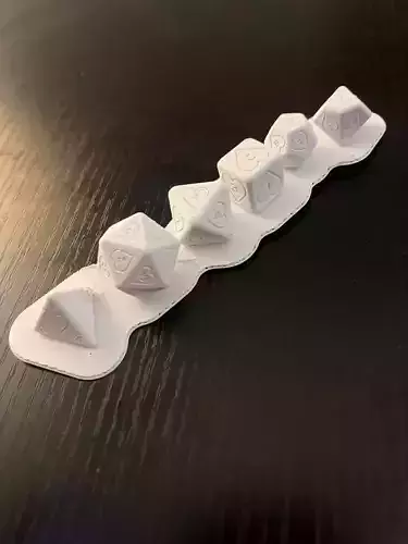 Role Playing Dice - 3D Printing STL 3D print model