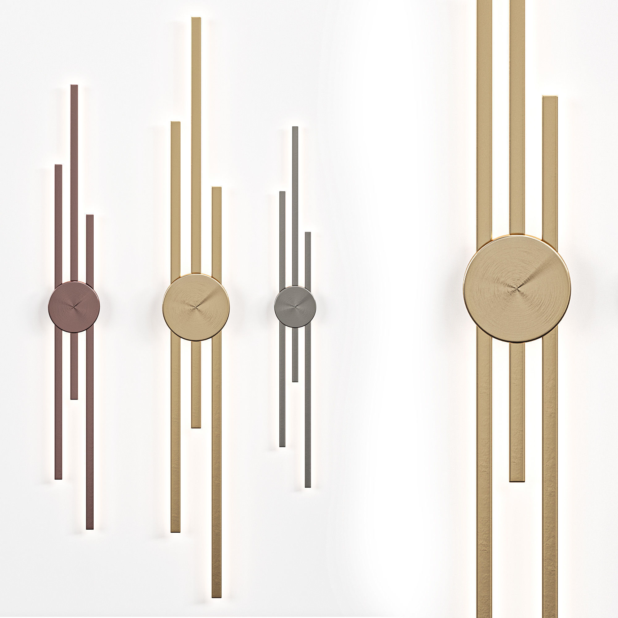 Sconce GULL B 3D model_5