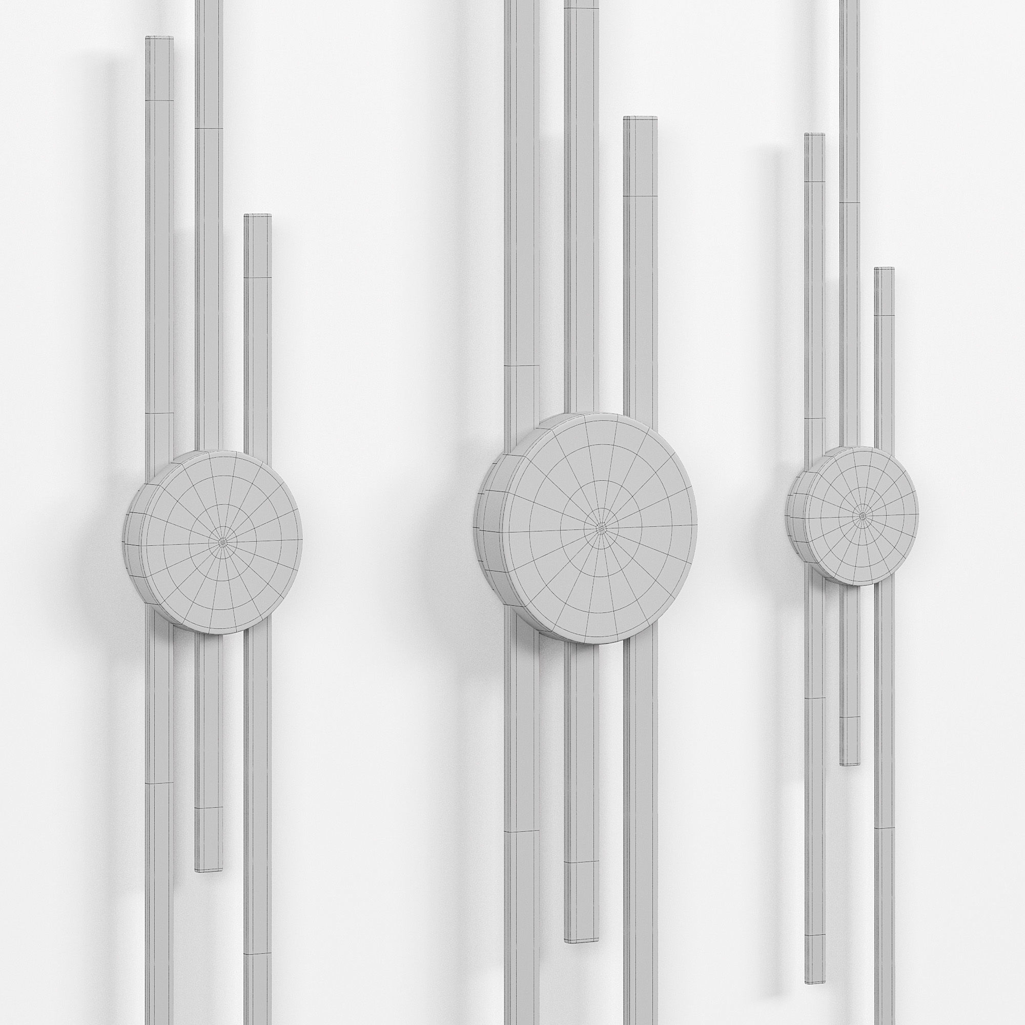 Sconce GULL B 3D model_3