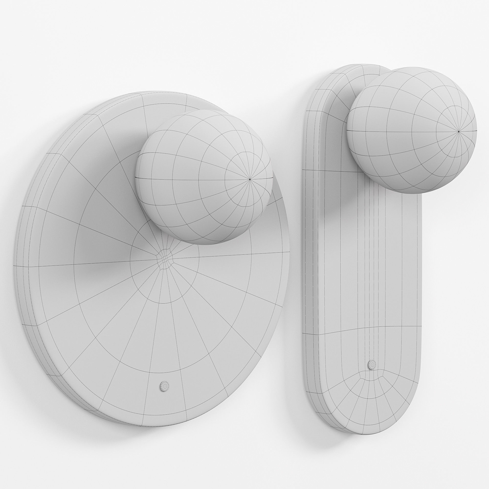 STIAN Sconce Wall Lamp by lampatron 3D model_4