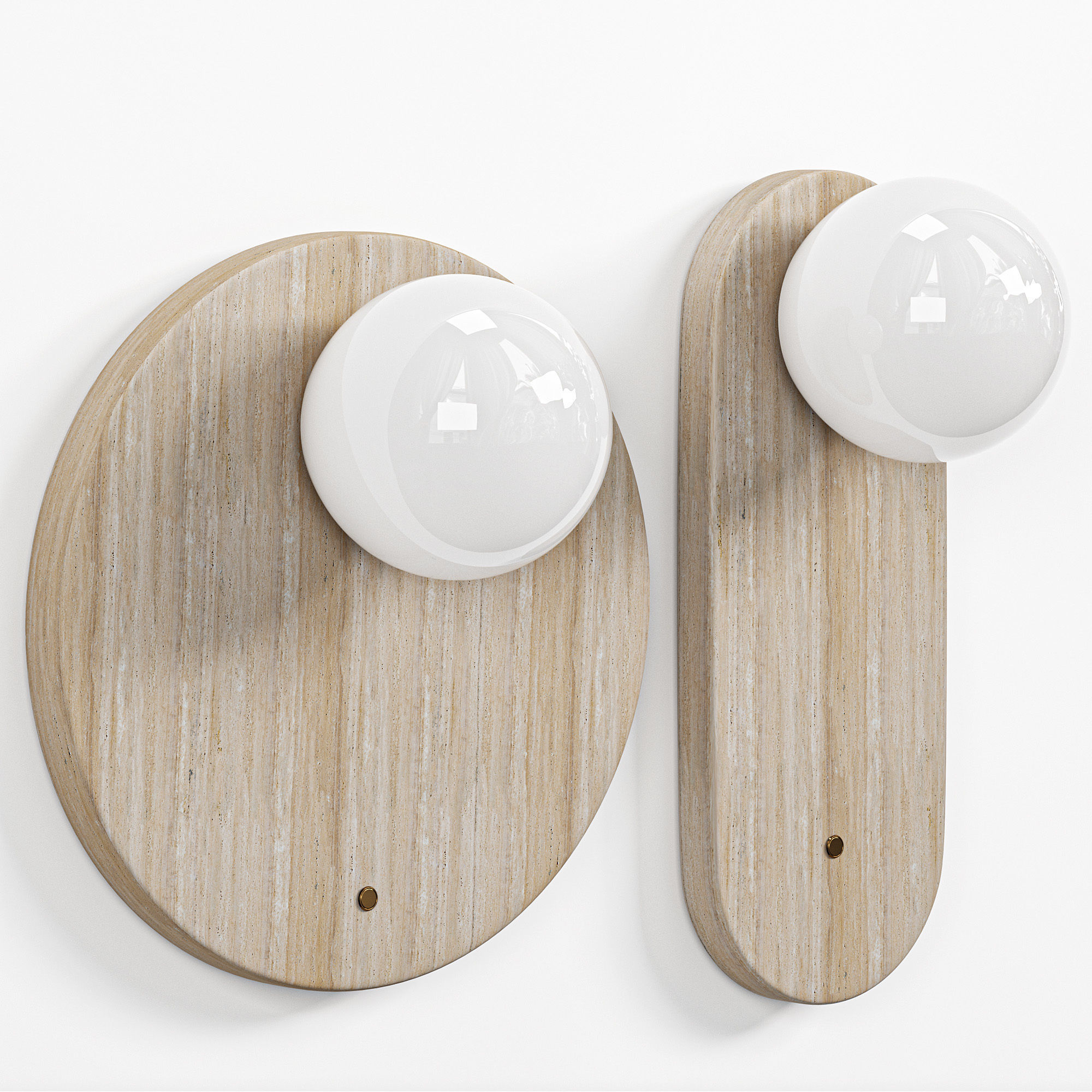 STIAN Sconce Wall Lamp by lampatron 3D model_2