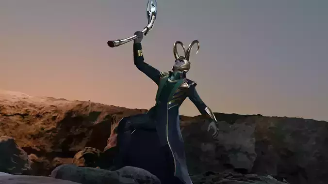 Loki Odinson Rigged