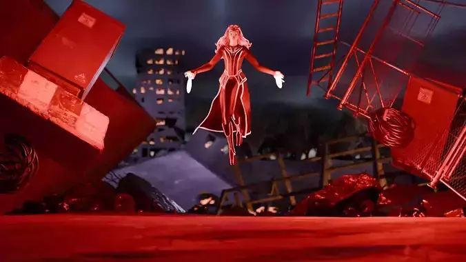 Scarlet Witch and Doctor Strange Rigged Multiverse of Madness