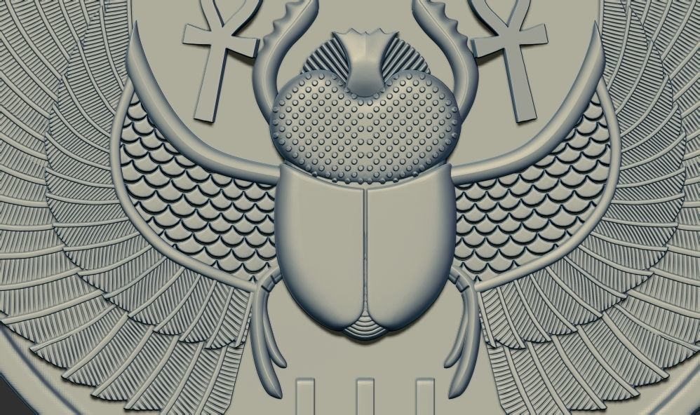 Solar Hawk Hours of Tutankhamun Figure 3D Printable model 3D print model_12