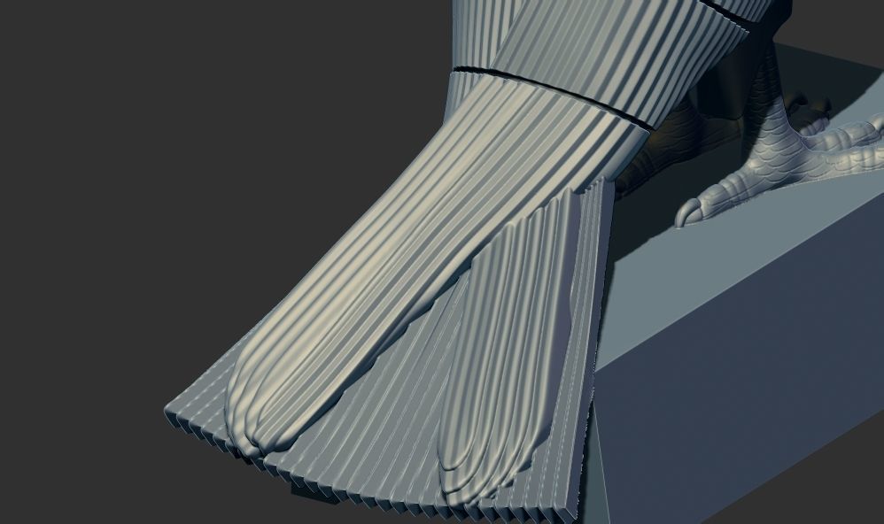 Solar Hawk Hours of Tutankhamun Figure 3D Printable model 3D print model_7