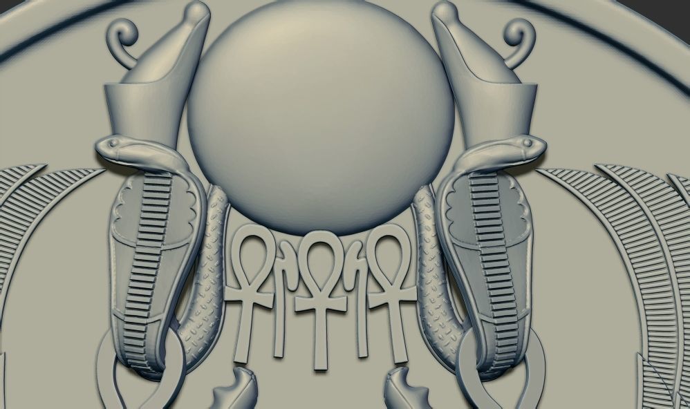 Solar Hawk Hours of Tutankhamun Figure 3D Printable model 3D print model_11