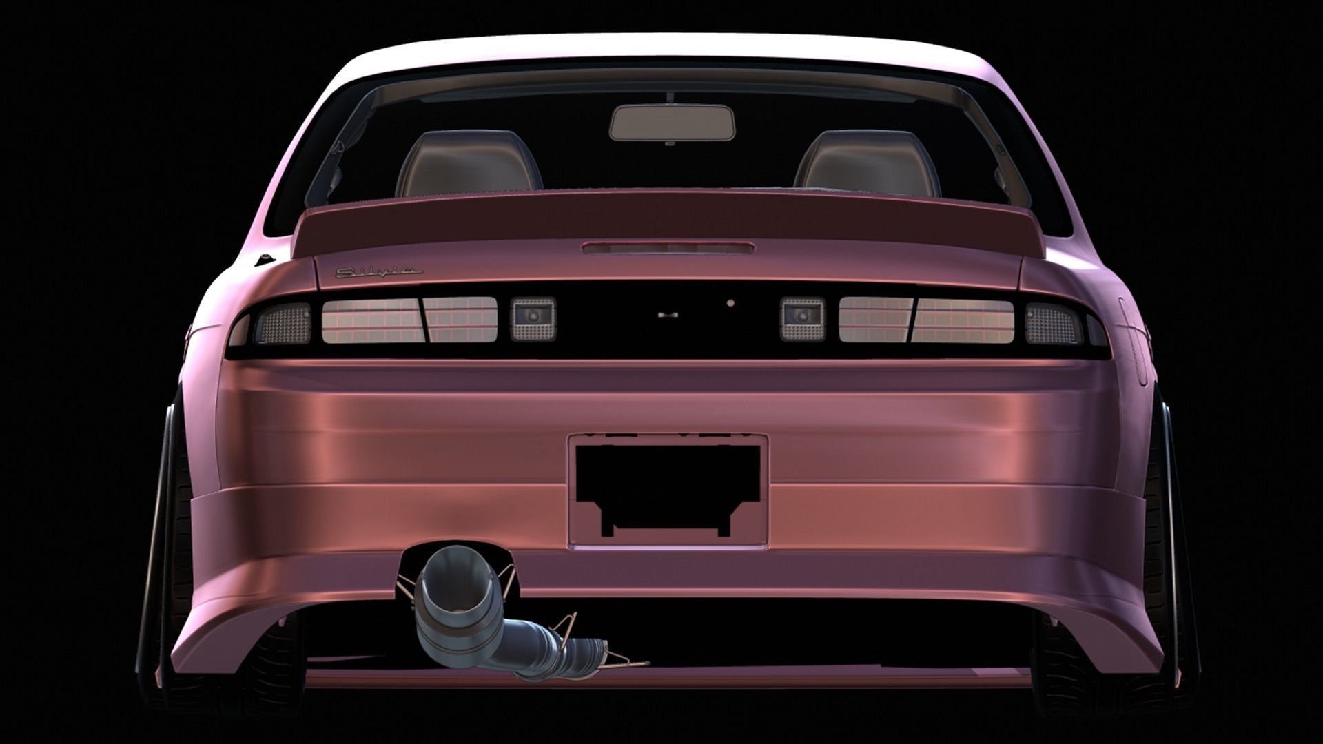 URAS Monkey Magic Type-2 S14 Kouki - GT7 Base 3D model_8