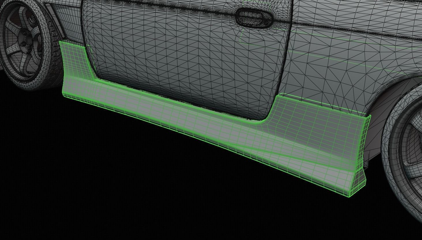 URAS Monkey Magic Type-2 S14 Kouki - GT7 Base 3D model_9