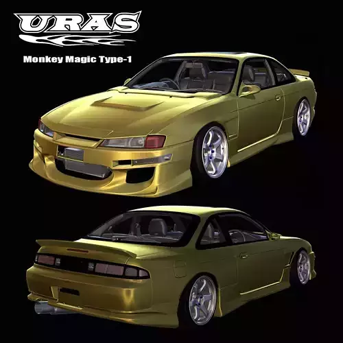 Kouji Makino① Monkey Magic: This Kouki Face Nissan S14 Makes Perfect Sense