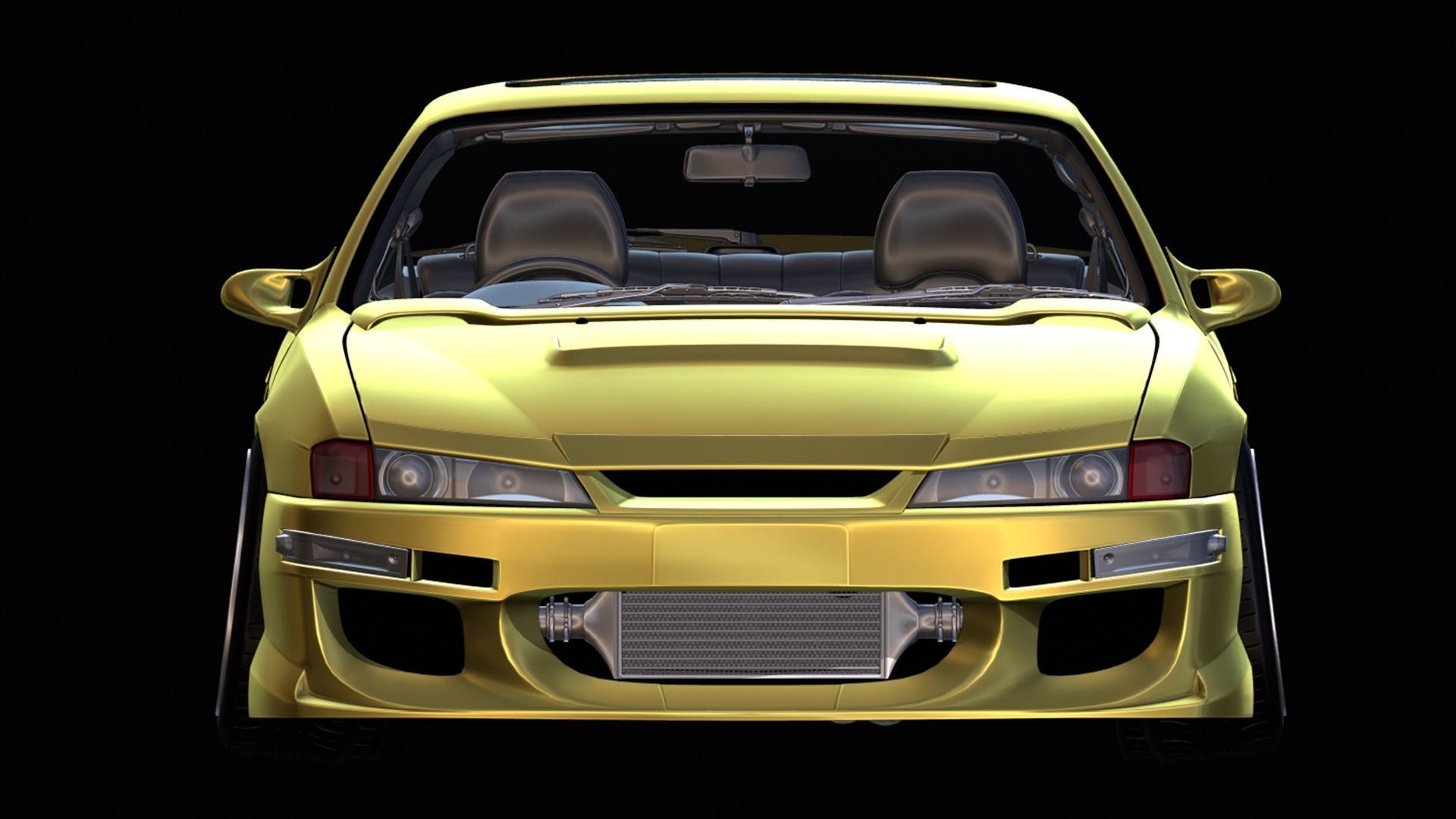URAS Monkey Magic Type-1 S14 Kouki - GT7 Base 3D model_7