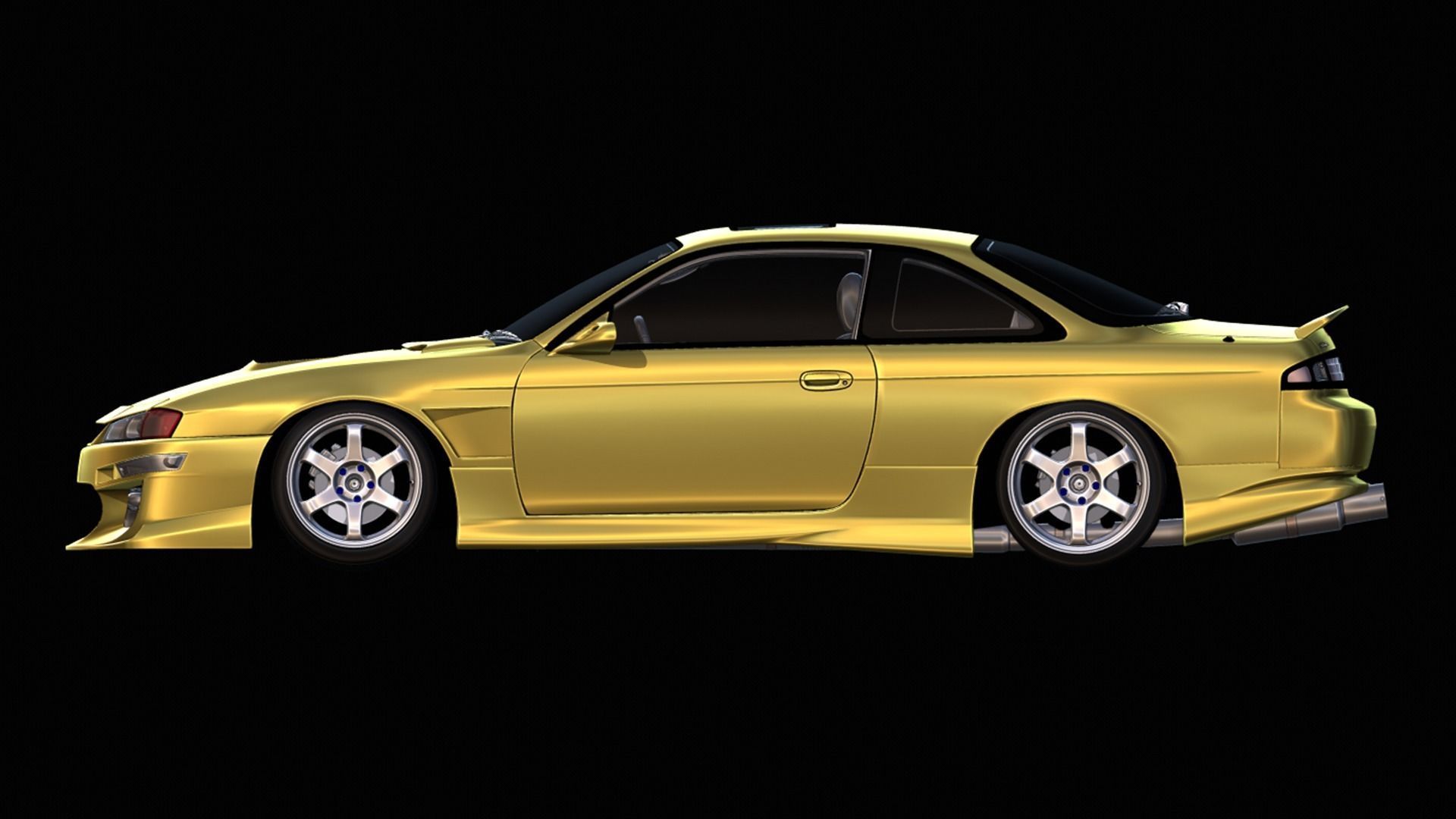 URAS Monkey Magic Type-1 S14 Kouki - GT7 Base 3D model_9