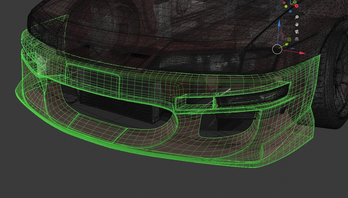 URAS Monkey Magic Type-1 S14 Kouki - GT7 Base 3D model_10