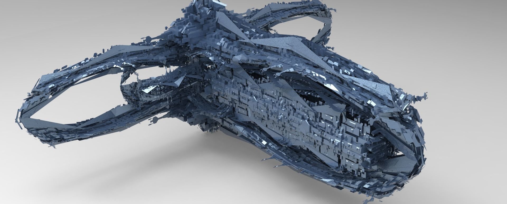 Hydra Syren Archway Beach monolith Low-poly 3D model_4