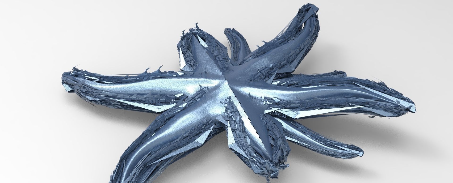 Hydra Syren Archway Beach monolith Low-poly 3D model_7