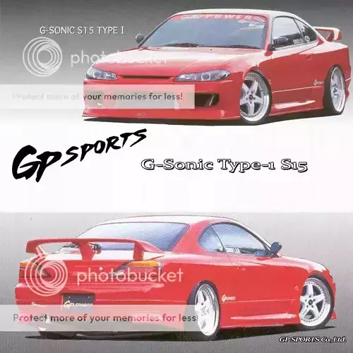 GP Sports G-Sonic Type-1 - GT7 - GT6 S15 Silvia Spec R