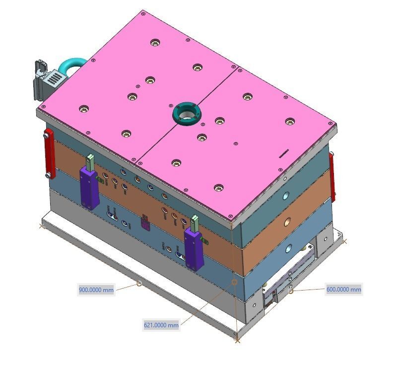 Plastic Mold TOPCASE 3D print model_5