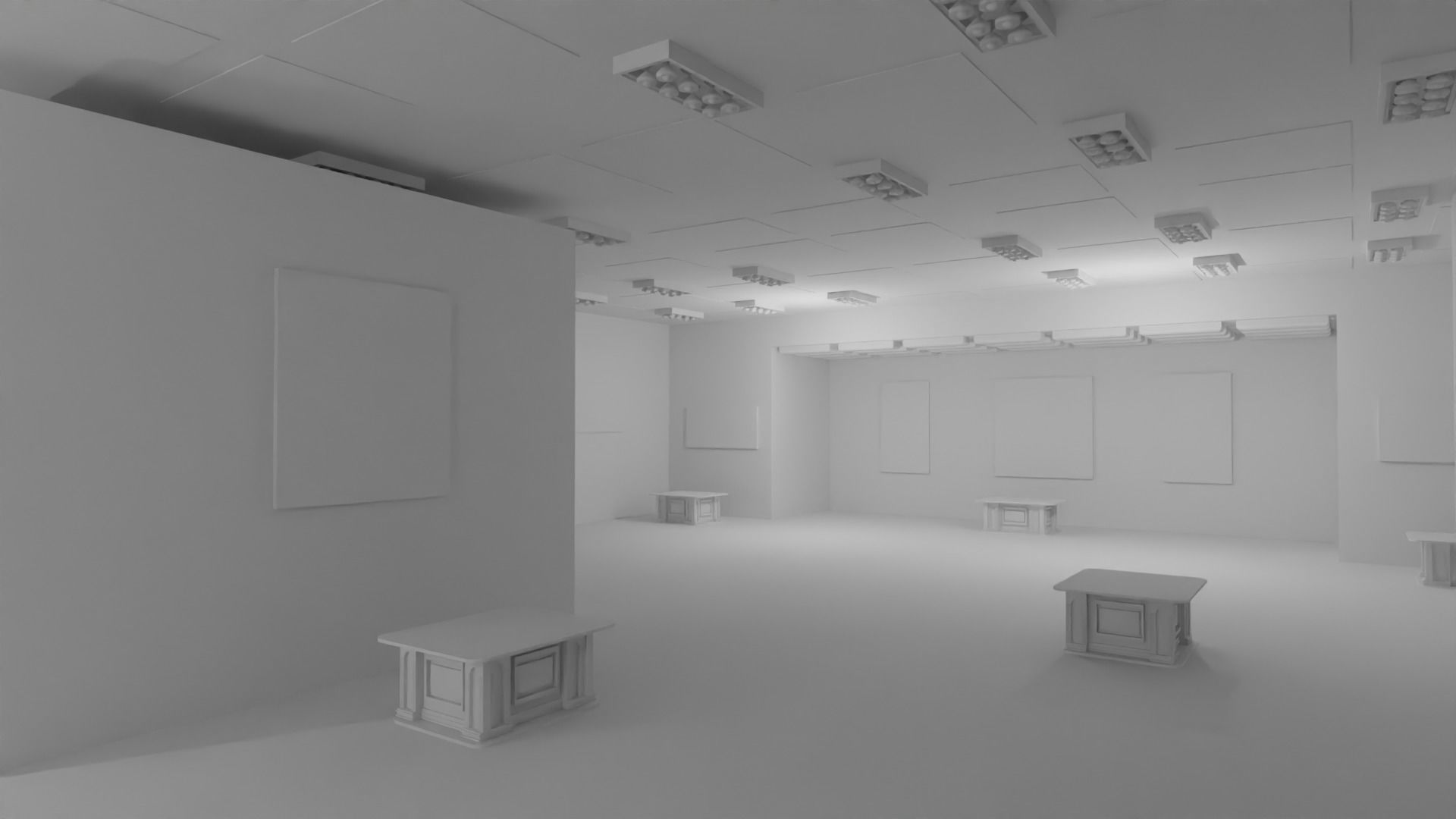 EXHIBITION HALL - No Material 3D model_3