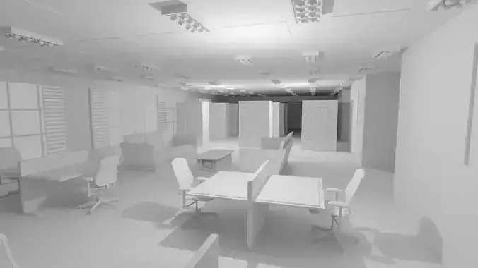 Library Interior No Material