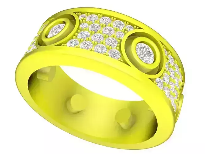 A7041 Luxury Korean Style Diamond Women Ring