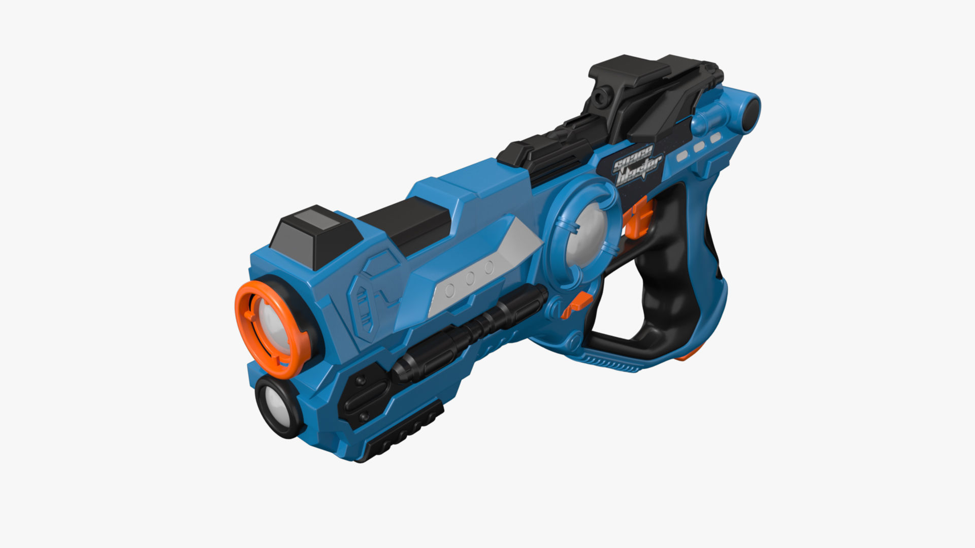 Laser tag space blaster 3D model_2