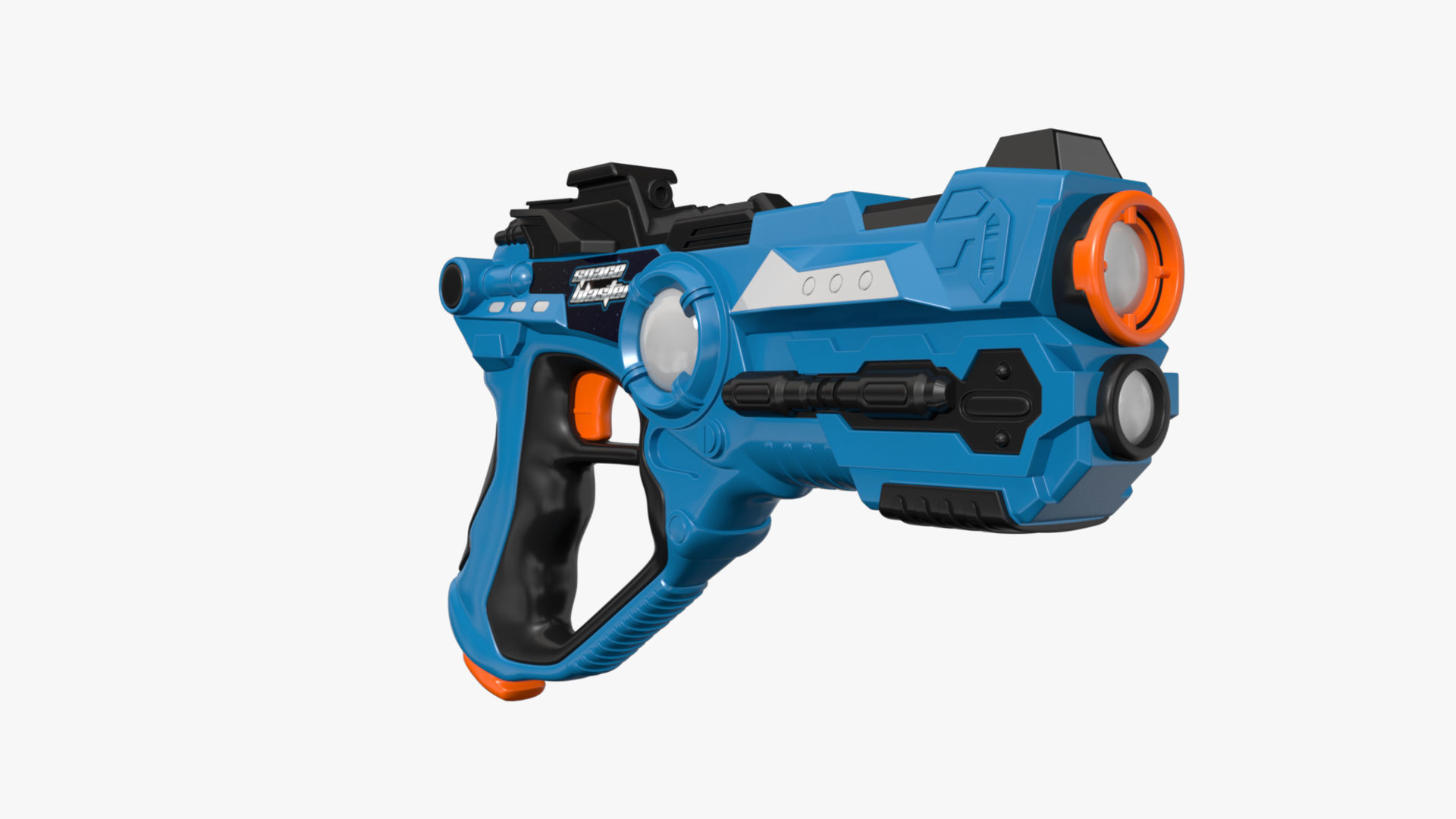 Laser tag space blaster 3D model_4