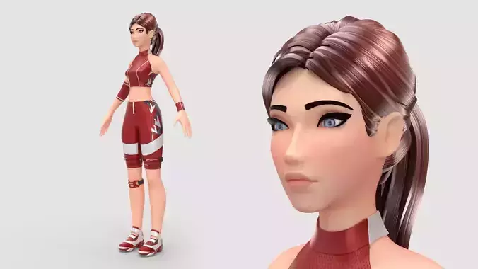 Sports Woman Jessica